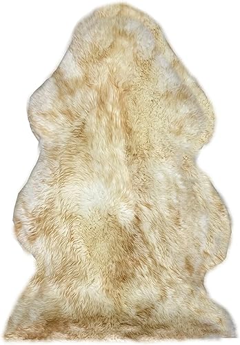 Miniatura 9 de HUAHOO Alfombra de piel de oveja auténtica de alta calidad, color rojo vino, piel de oveja australiana, piel de cordero natural, funda de asiento