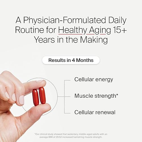 Miniatura 3 de Timeline Mitopure Urolithin A Supplement Softgels - Soporte clínicamente probado para un envejecimiento saludable y renovación celular - Mitocéutico