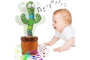 Itslamagie Dancing Cactus Toy - Talking Cactus Mimicking Toy