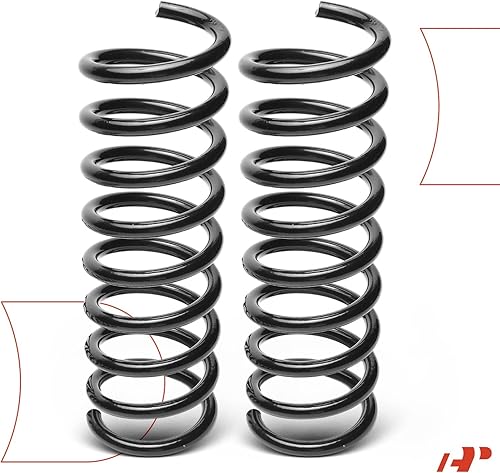 Miniatura 8 de A-Premium Juego de 2 muelles helicoidales de suspensión trasera compatibles con Mazda 5 2006-2010 2012-2015, lado del conductor y del pasajero