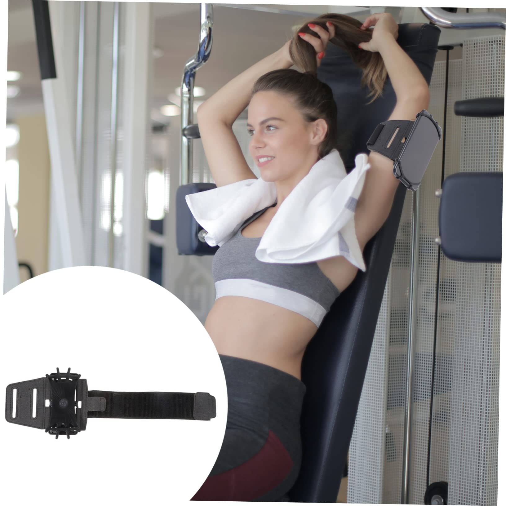 Uonlytech 5pezzi Bracciale Per Per Smartphone e Sport All Design e Resistente Bracciale Per Jogging e Fitness