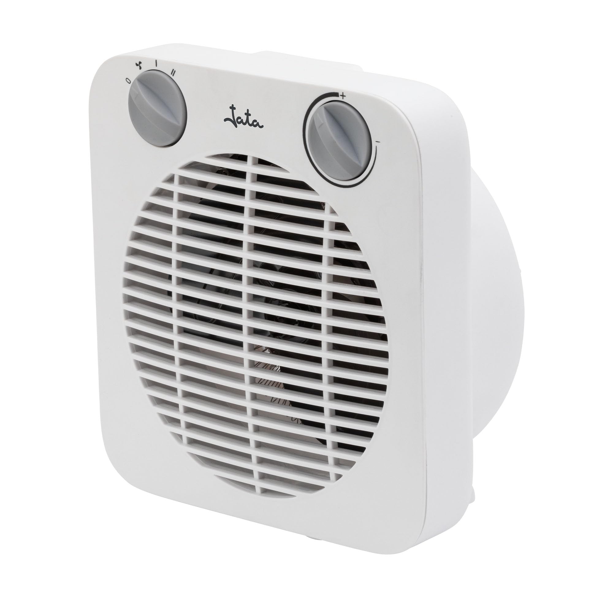 Jata JCTV1200 - Calefactor Eléctrico Bajo Consumo 2000 W. Termoventilador. 3 Modos: Ventilación, Calor medio y Calor máximo. 2 Potencias. Termostato. Máxima seguridad