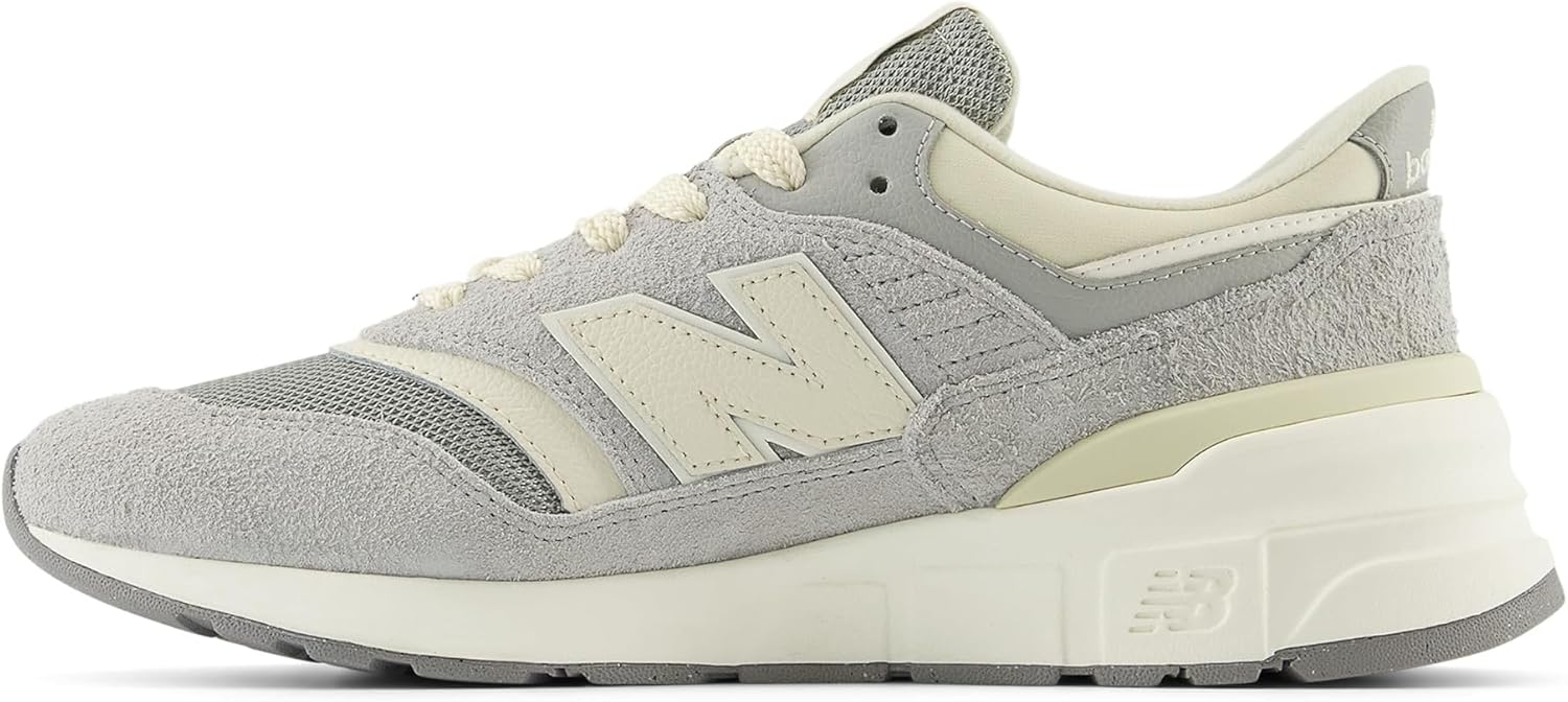 New Balance Unisex 997r V1 Sneaker,Concrete/Linen,Men 6.5 / Women 8 - Image 4