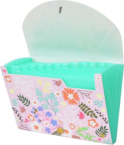 CNK Carpeta de archivos expandible de 13 bolsillos organizador de documentos A4 ampliable caja organizadora de archivos de acordeón con separadores disponible en Yaxa Colombia