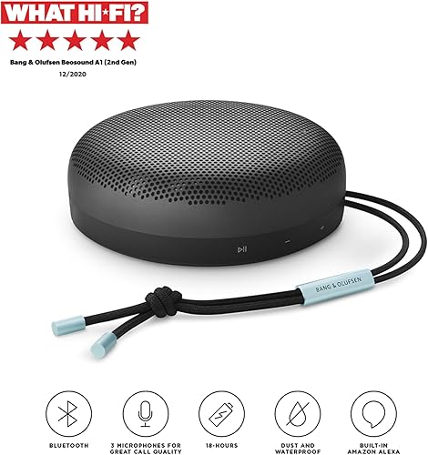 Miniatura 18 de Bang & Olufsen Beosound A1 (2 generación) Altavoz Bluetooth inalámbrico portátil impermeable con micrófono, deporte