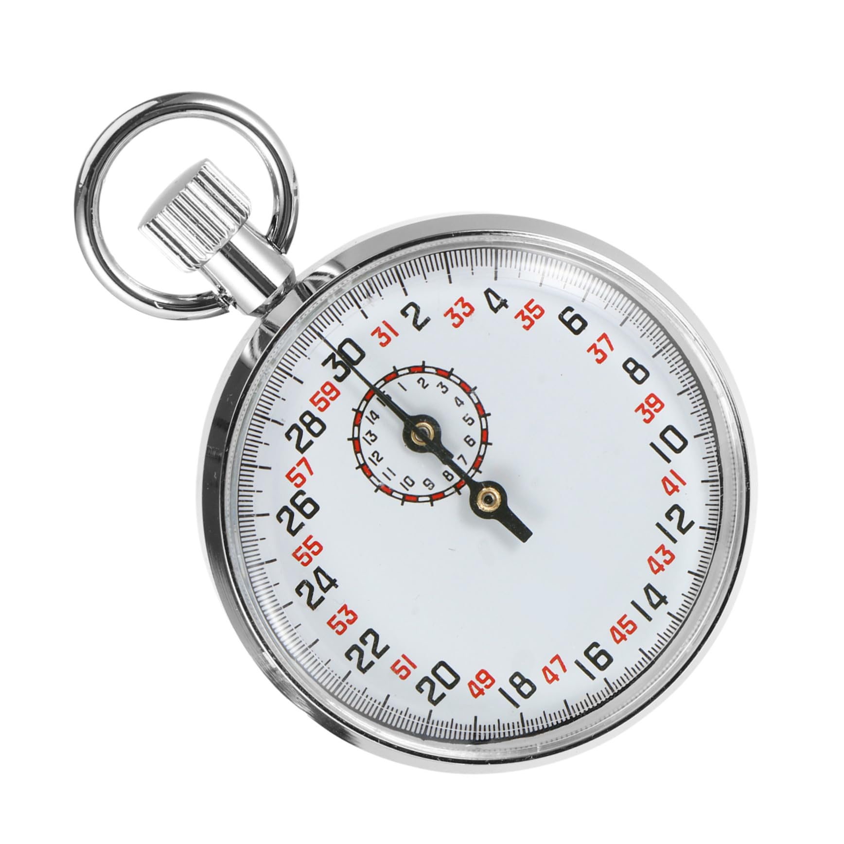 HANABASS Mechanical Stopwatch Metal Chronograph for Physics Teaching Referee And Sports Timer Precise Countdown Timer for Experiments And Running