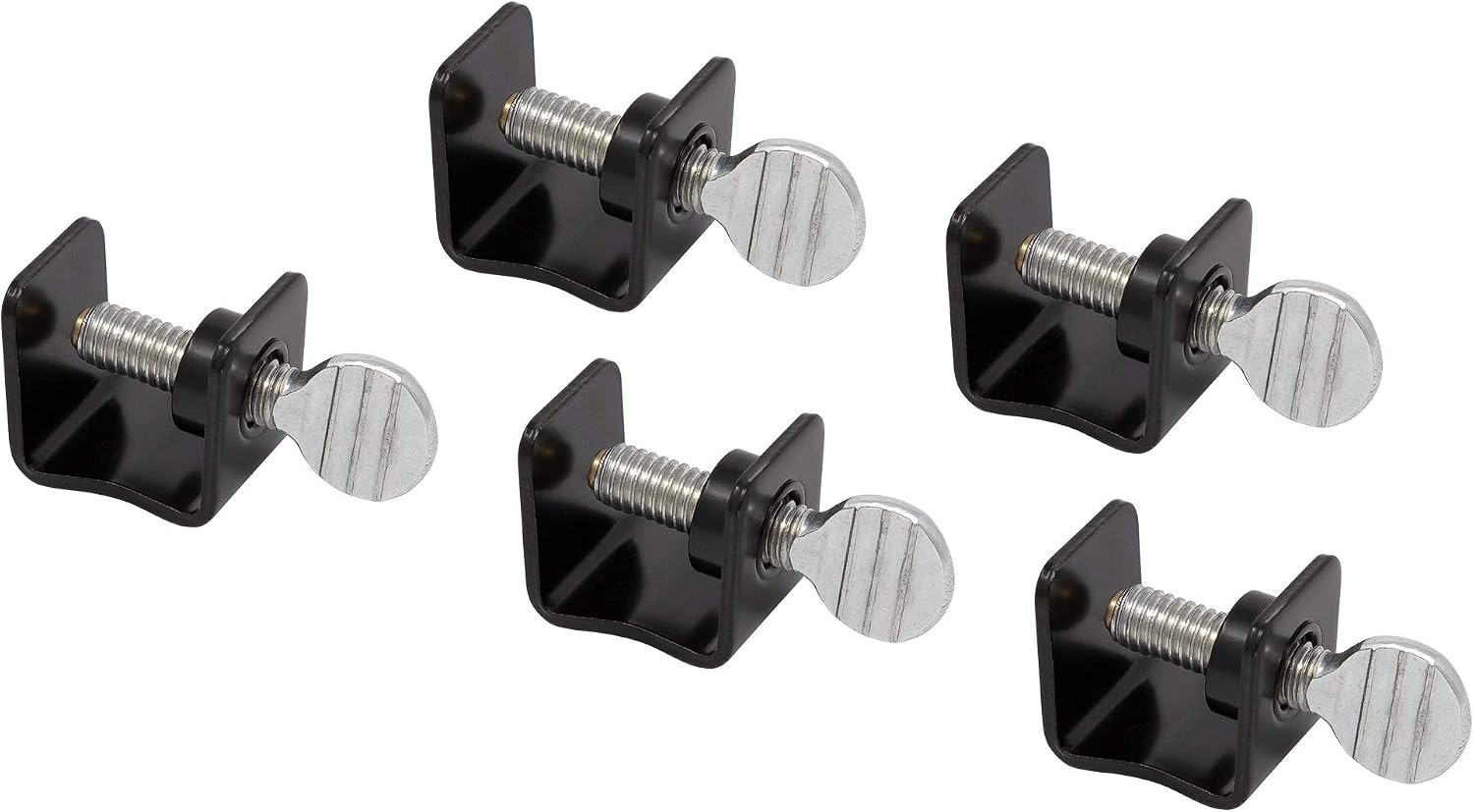 AES Industries AES-20410 5pc Mini Panel Clamp Set - 1/2" Jaw, 1/2" Throat Depth