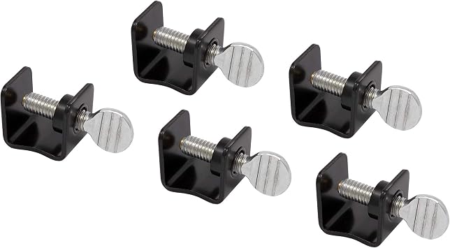 AES-20410 5pc Mini Panel Clamp Set - 1/2" Jaw, 1/2" Throat Depth