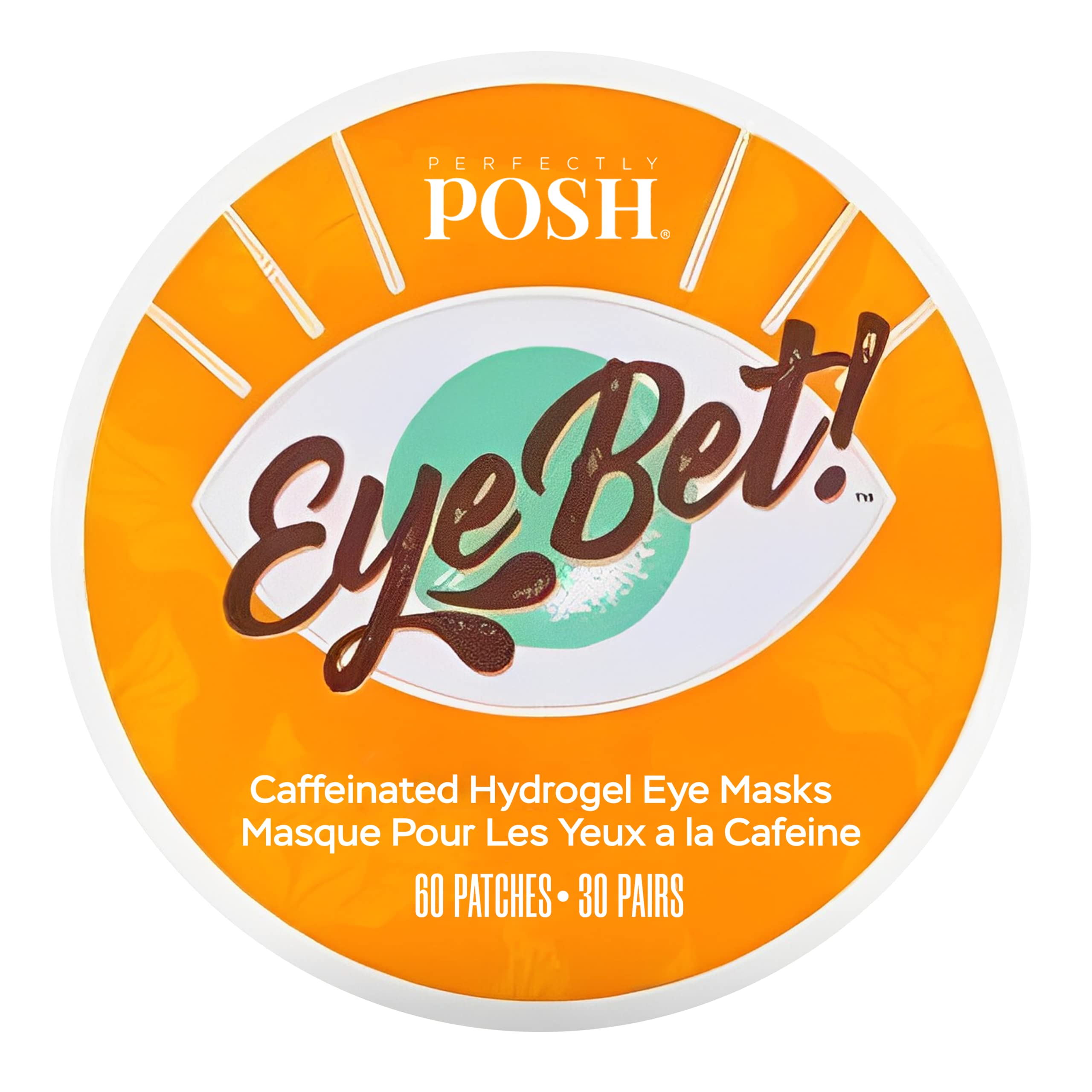 Perfectly Posh Eye Bet Caffeinated Eye Masks