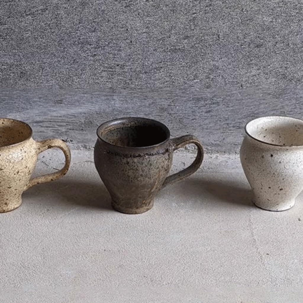 ENGENDER Tazas Cafe Taza De Cerámica, Nicho, Café, Leche Mug Cups(B)