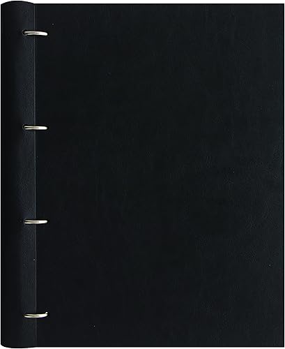Filofax Clipbook, tamaño A4, colección clásica monocromática, cuaderno recargable, color negro (B144000)