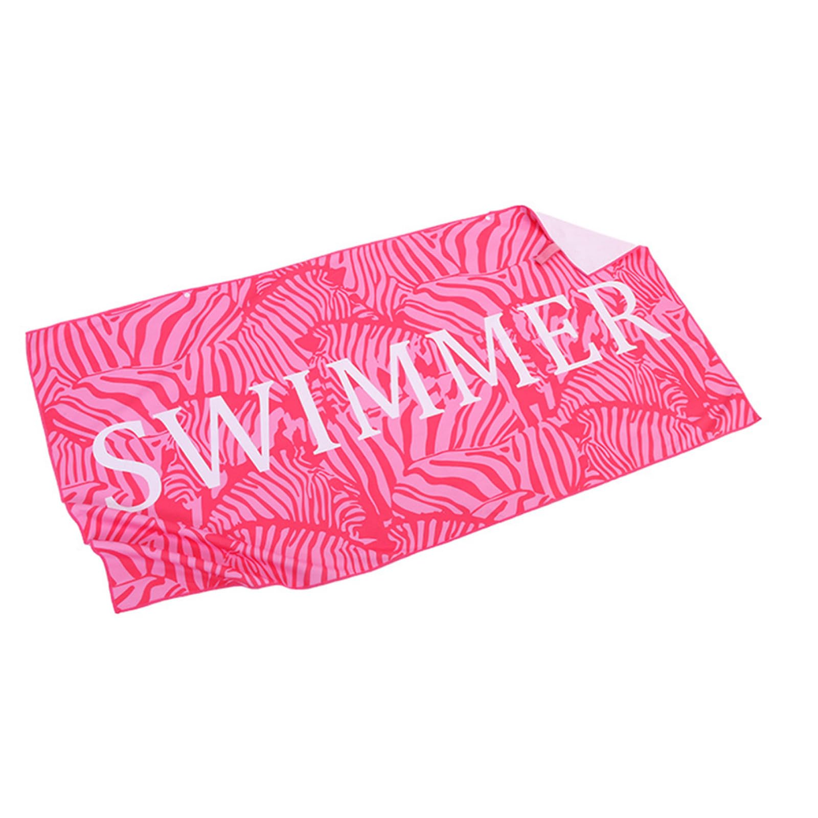PRETYZOOM 3 Pz telo mare arazzo da spiaggia arredamento estivo asciugamano portatile asciugamano palestra gym towel asciugamani da spiaggia teli mare in microfibra fibra superfine rosa