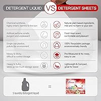 Vista 27 de Laundry Detergent Sheets, 200 Count, Fragrance Free, Unscented, Eco-Friendly, Hypoallergenic, Biodegradable, Plastic Free, Liquidless, Suitable for
