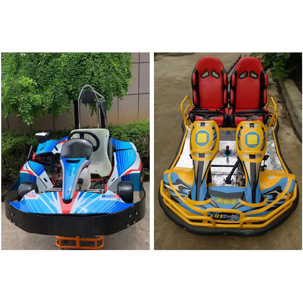 Volante Go-Kart 270 Mm In Schiuma PU - Universale, 3 Fori, Per Motori 150-250 Cc - Nero, Interni Veicolo - Foto 3