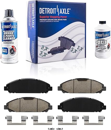 Miniatura 44 de Detroit Axle - Zapatas de freno traseras para Ford F-150 F-250 Expedition Lincoln Navigator Town Car Mark LT, reemplazo de zapatas de freno
