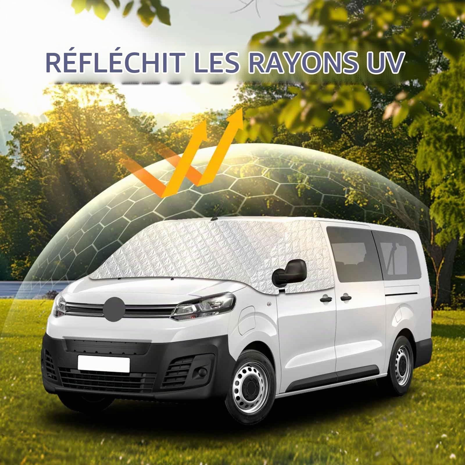 Housse de Pare-Brise pour Citroen Jumpy & Peugeot Expert (2016-2026)