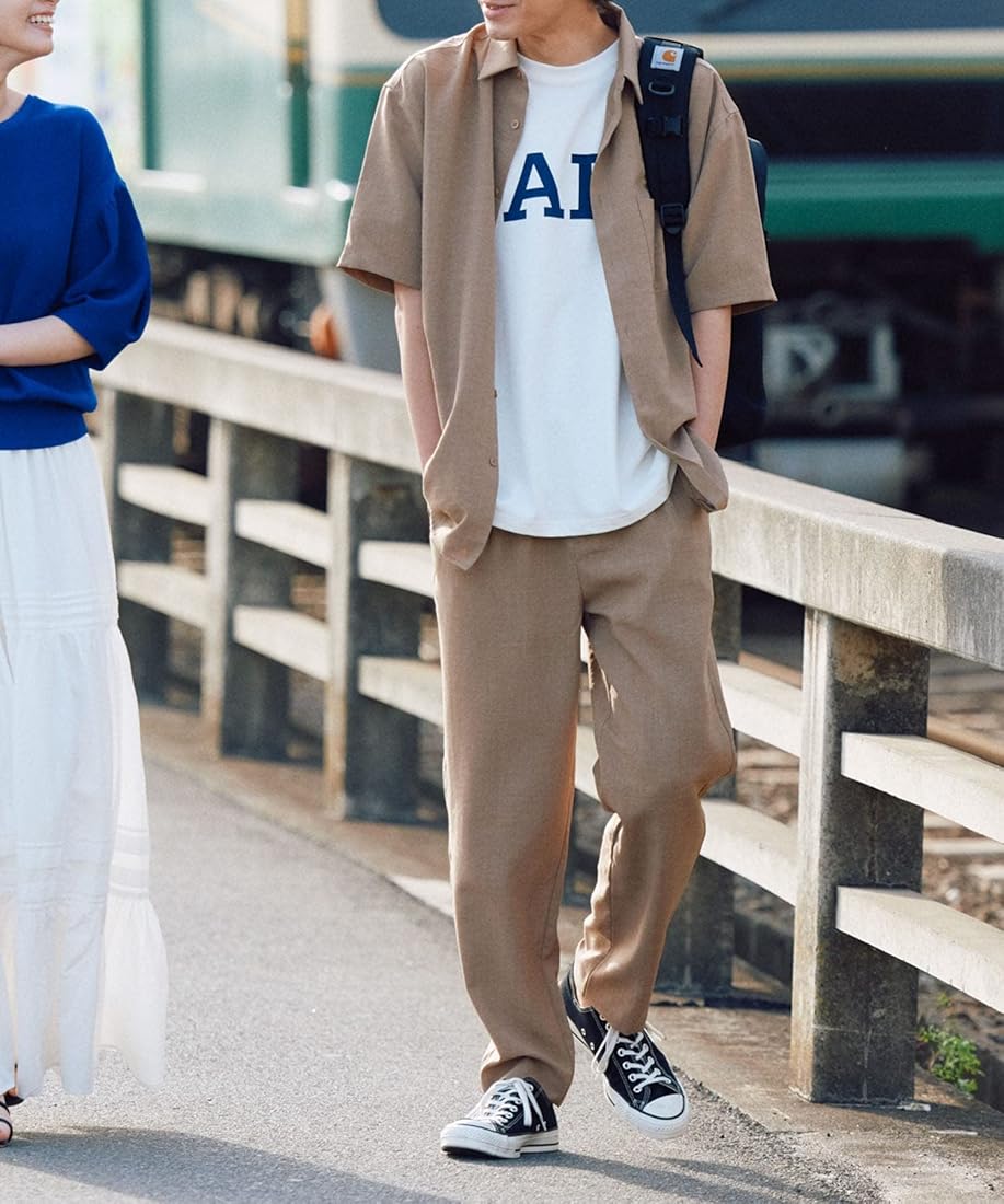 日/祝も発送 極美品✨ ビューティーアンドユース セットアップ 5部袖