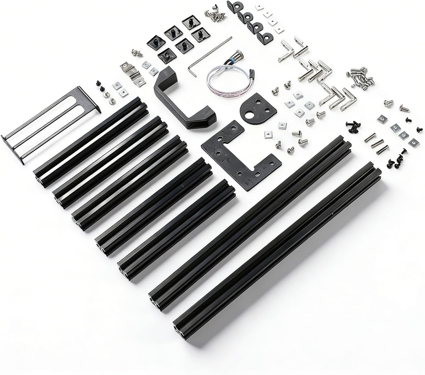 DIY Computer Motherboard Case Rack, Computer ATX Open Motherboard Rack, Vertical Open Aluminum Frame Chassis Rack, Open Chassis Support Bracket with Good Heat Dissipation