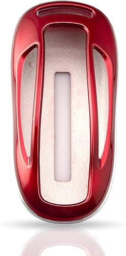 Miniatura 7 de Xotic Tech - Funda protectora para llave de control remoto sin llave, color blanco brillante, compatible con Tesla Model X