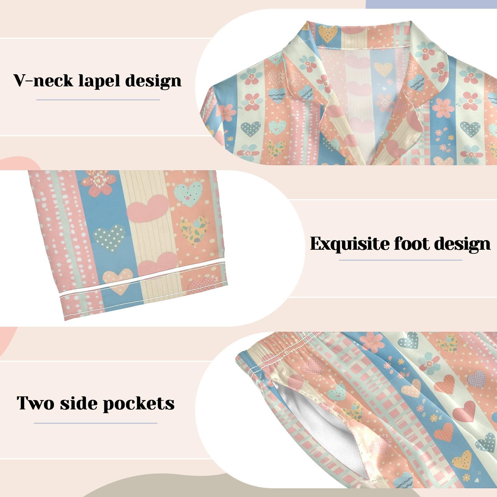 Jedwabna damska piżama zestaw miękkie długie spodnie Pj Zestawy Casual Ladies Sleepwear S-XXL