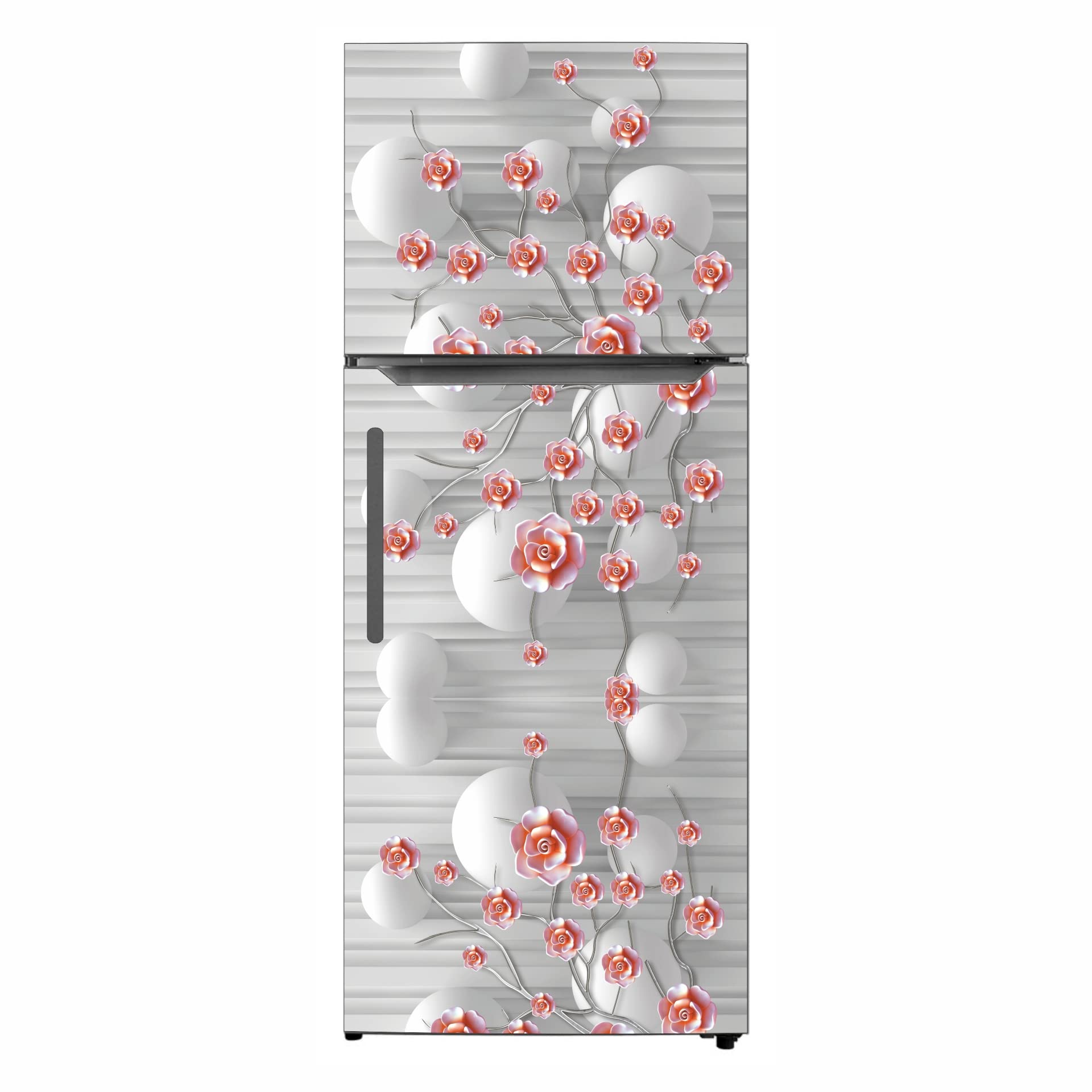 Sai WallBazaar Decorative Single Door, Double Door Fridge Sticker/Wallpaper Poster (Self Adhesive Vinyl)_ (Fridge9) (B0B6P6M8DW) Amazon Price History, Amazon Price Tracker