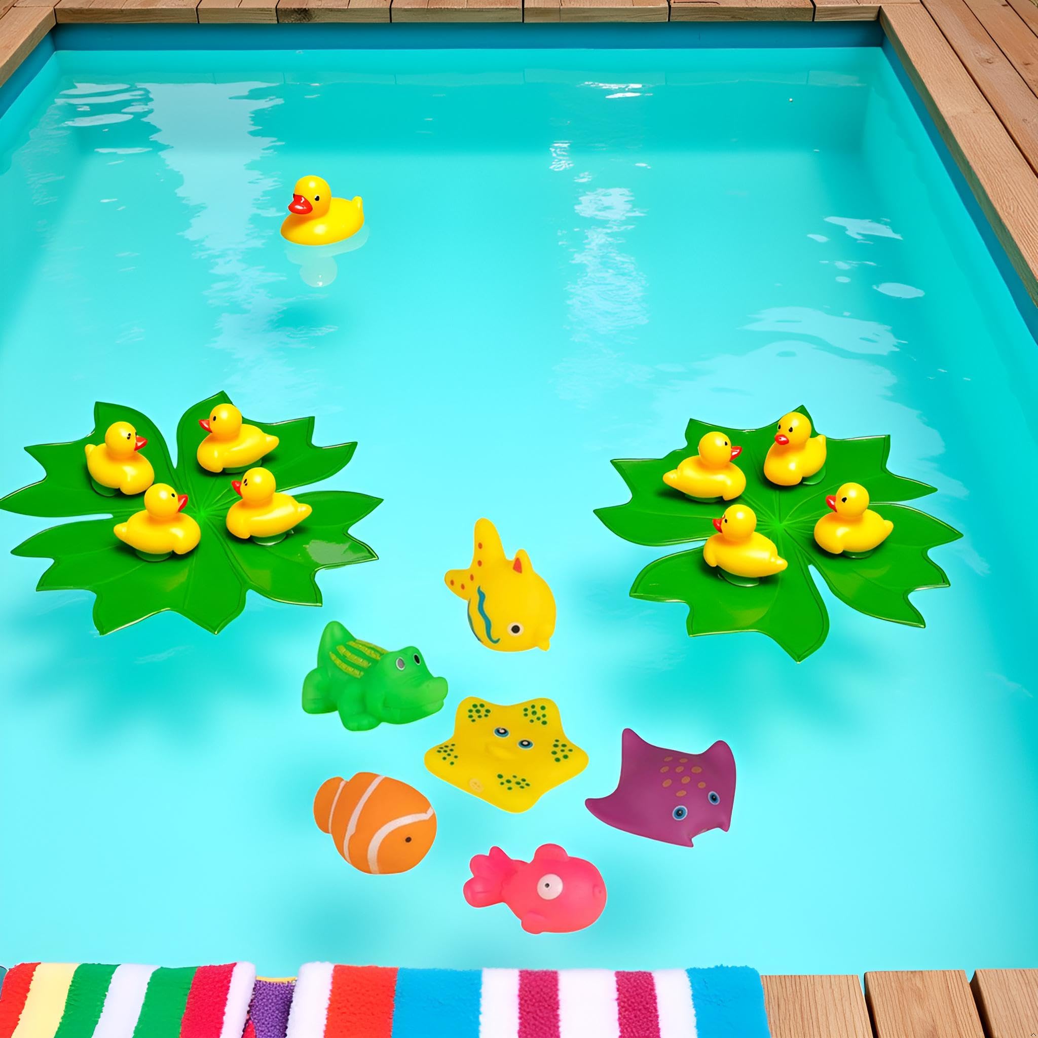Mioaoa 6 Pcs Pool Cat Interactive Toy, Cat Pool Toys, Floating Water Toy - Image 4