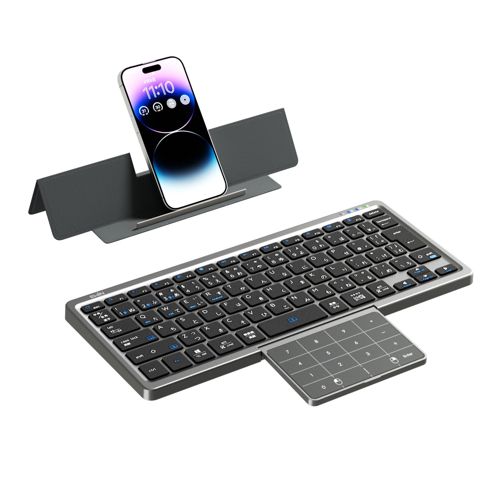 Yページ Amazon | Ewin キーボード Bluetooth ワイヤレス JIS規格による日本語