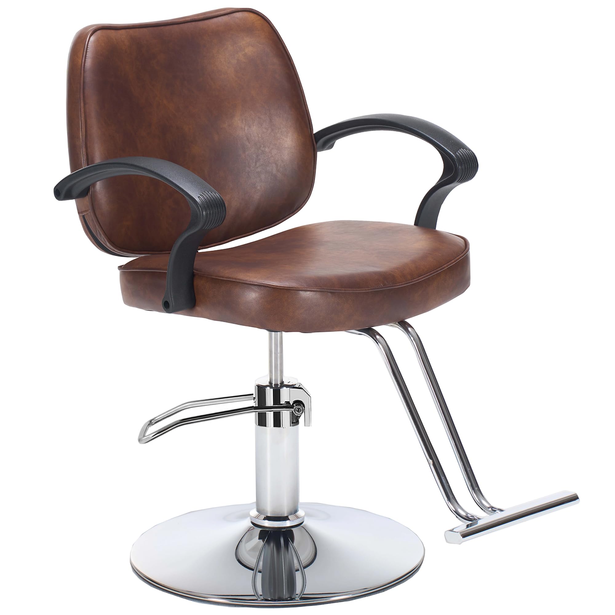 Hair Salon Chair for Hair Stylist, 6.1'' Adjustable Barber Chair