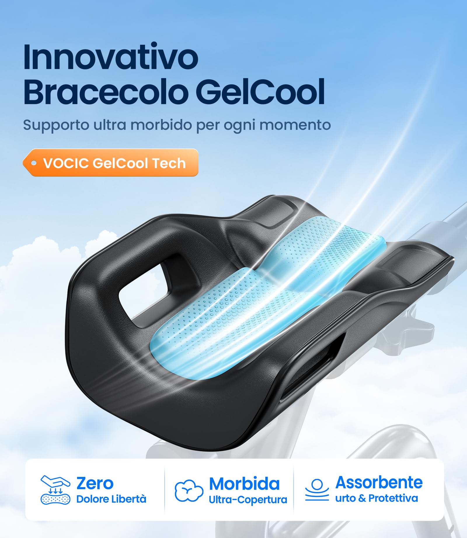 VOCIC Deambulatore pieghevole leggero con seduta,Poggiaavambracci imbottiti | Z22 GelSoft-Walker con braccioli regolabili e portabicchieri,deambulatore per anziani, Ergo-sedile & schienale,Max136kg,rosso