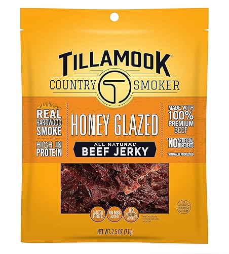 Vista 16 de Tillamook Country Smoker Tillamook Real Hardwood Smoked Old Fashioned Silver Dollar - charqui de carne de vacuno