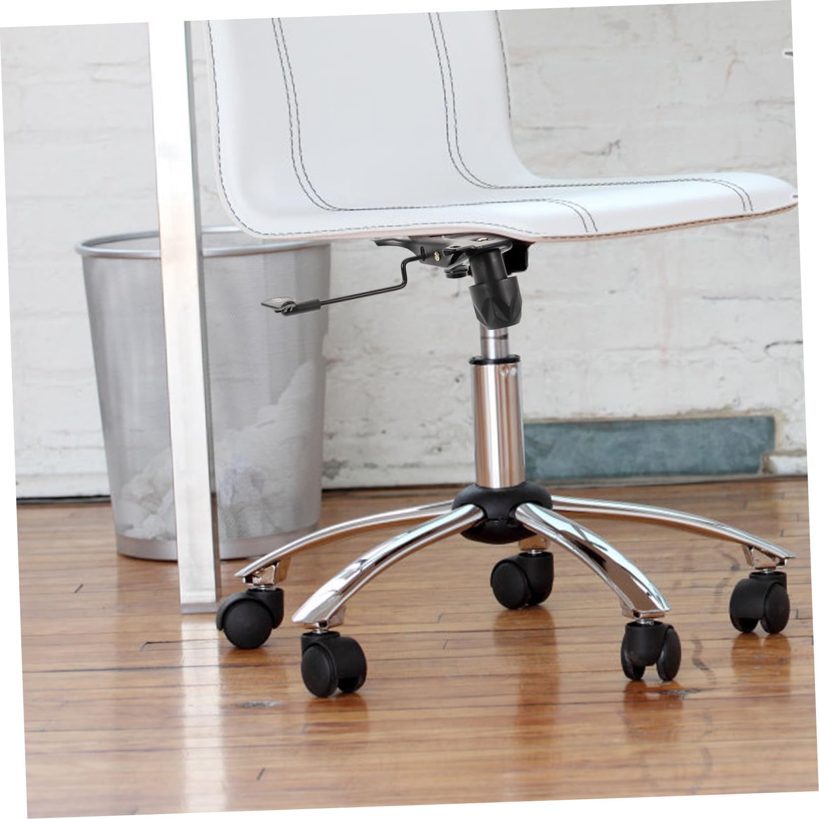 Pieza De Repuesto para Silla De Oficina Base Giratoria Metálica Ajustable Mecanismo De Control De Inclinación para Sillas Medianas Uso Ergonómico y Ahorro De Espacio