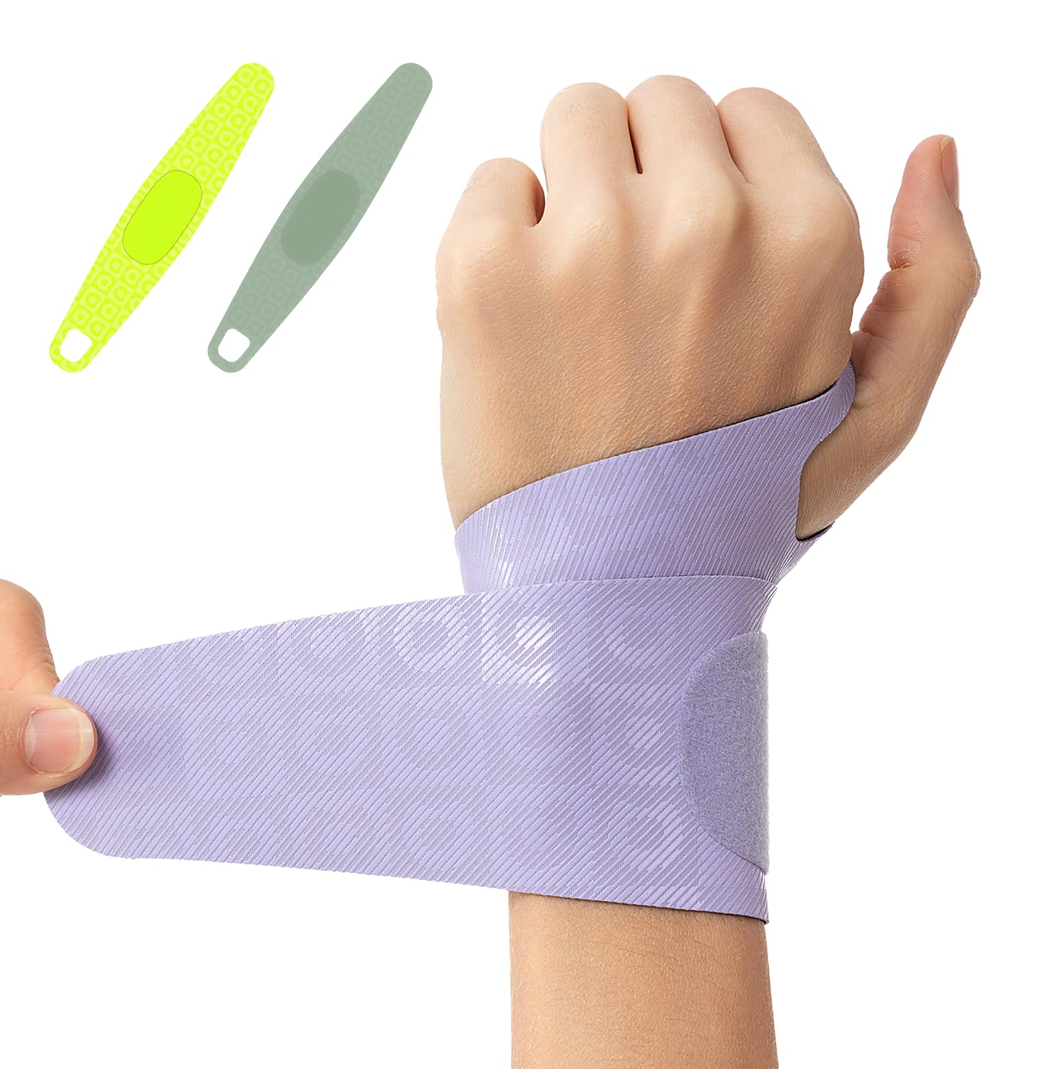 Adjustable Wrist Brace for Pain Relief Carpal Tunnel Tendonitis Support Ergonomic Compression Breathable Anti-Slip Design Fits Left Right