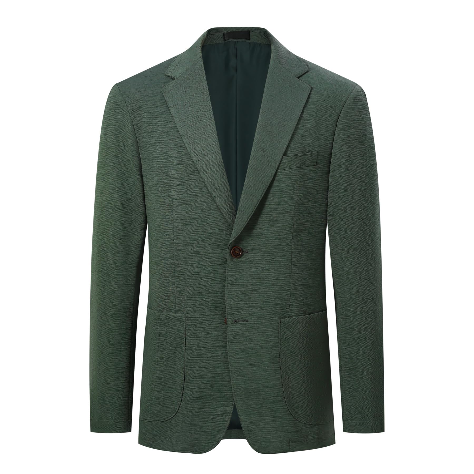 Allthemen Blazer Casual Business Uomo Slim Fit Giacca da Abito 2 Bottone Elegante Jacket Sportive Tinta Unita