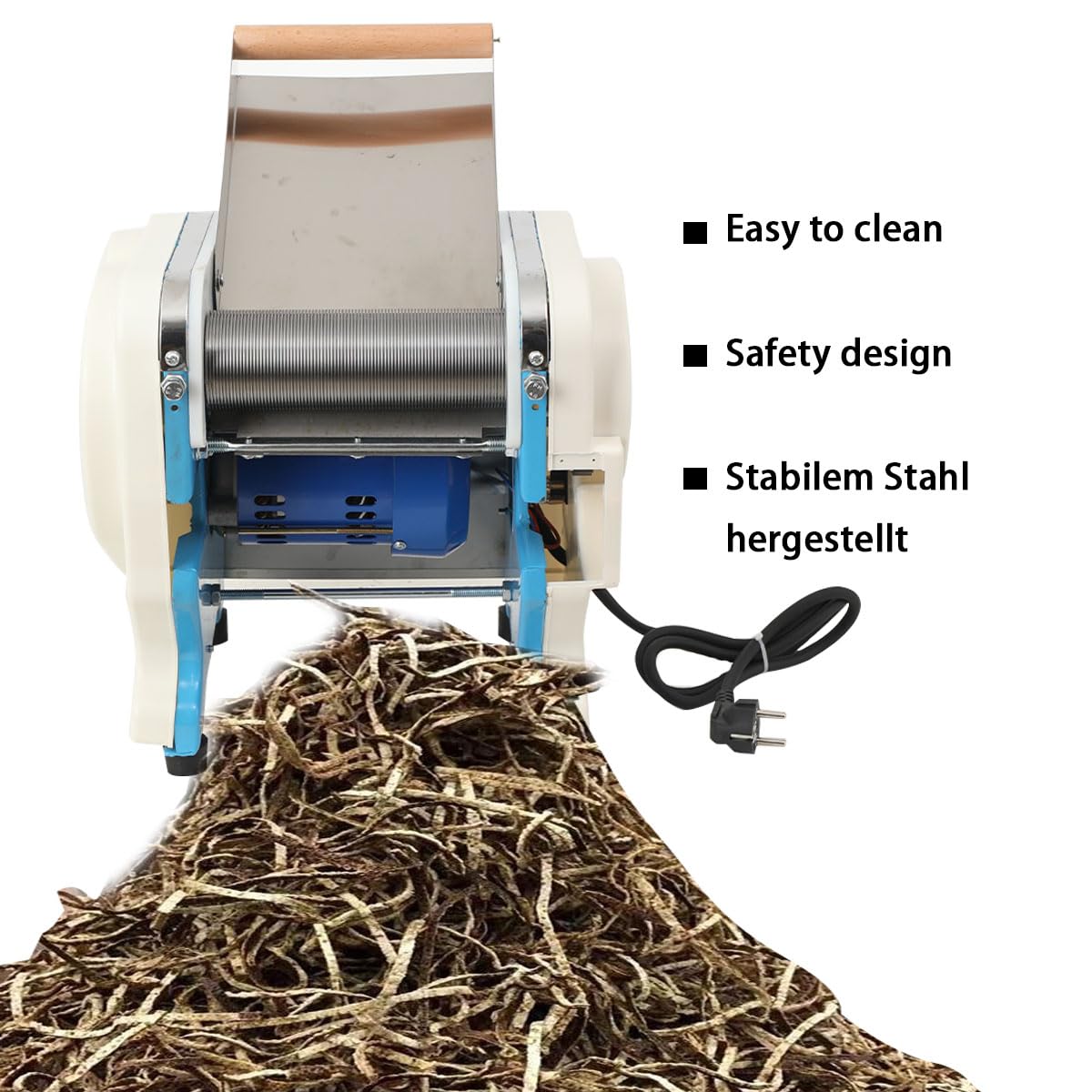 Elektrische Tabakschneider Shredder Zerkleinerungsmaschine 550W 1mm | Startseite Kommerzielle Elektrisch Trockene Chili Schneidemaschine, Rauchbrecher Kräuterscheider