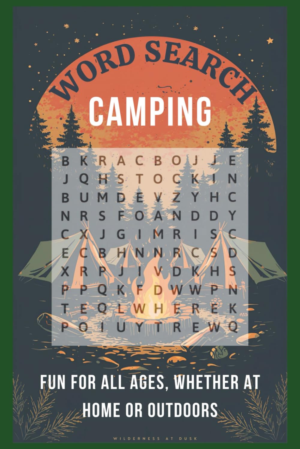WORD SEARCH CAMPING