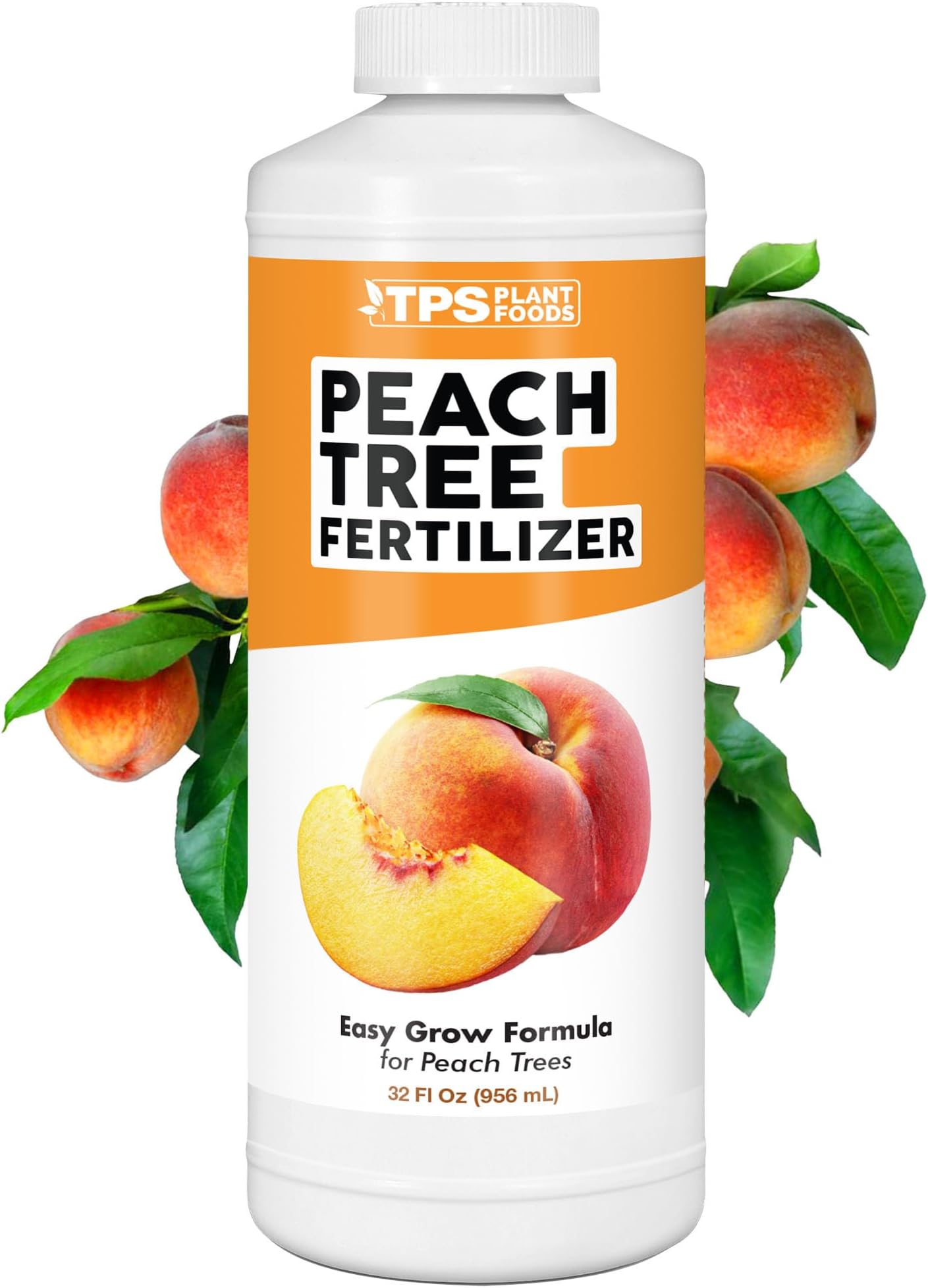 Peach Tree Fertilizer โ Liquid Peach Tree Plant Food for Healthy Growth & Fruit Production, 32 oz