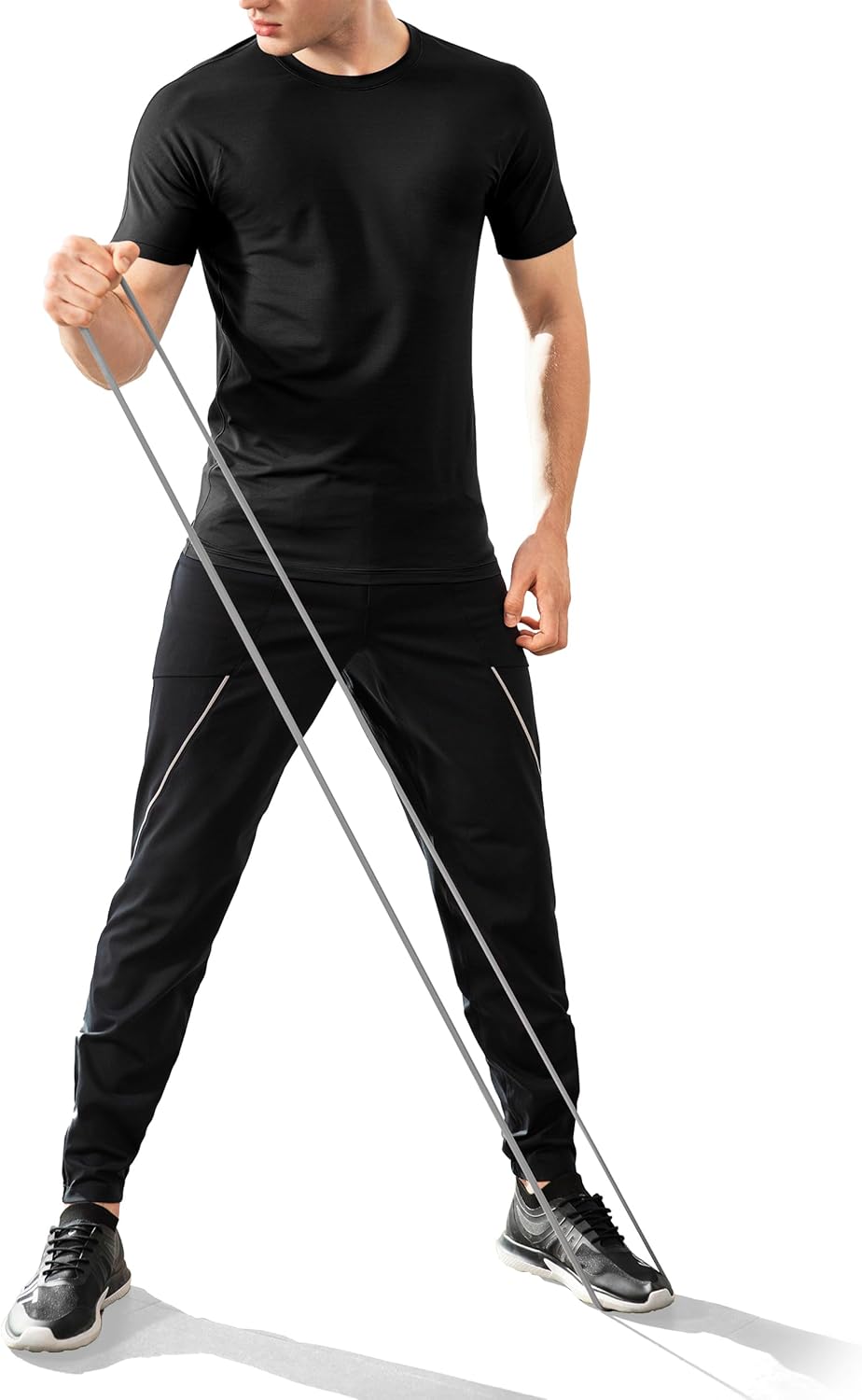 3 or 5 Pack Men's Athletic Shirts Dry Fit Workout Tees, Lightweight Moisture-Wicking for Gym Running and Sports - Image 3