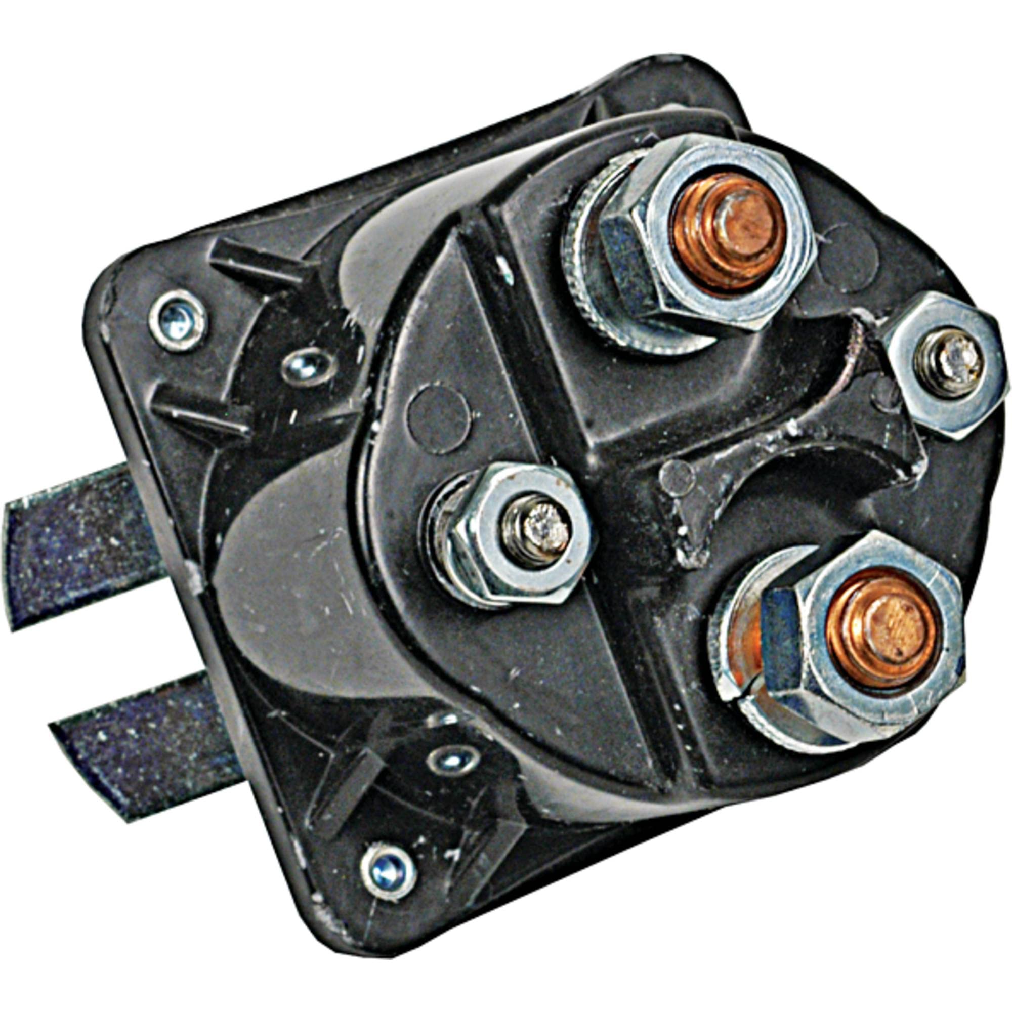 New Solenoid Compatible with/Replacement for 15-483 12V 100 Continuous Amps 200 Surge Amps Prestolite 15-483, SAZ4201ER PRL-15-483