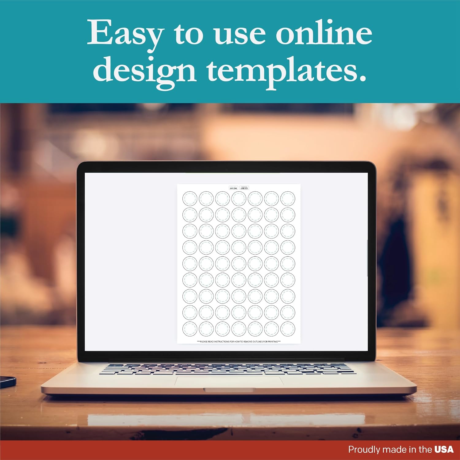 Premium Label Supply White Sticker Round Labels – 1" Circle – Laser/Inkjet Compatible – (63 per Sheet), 1000 Sheets – 63,000 Total Adhesive Labels