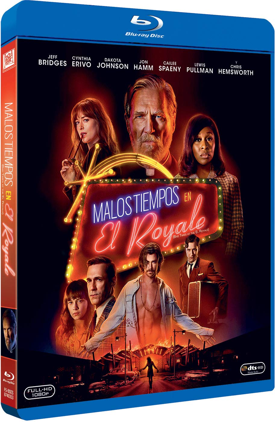 Bad Times at the El Royale [Blu-Ray] [Region Free] (English audio. English subtitles)