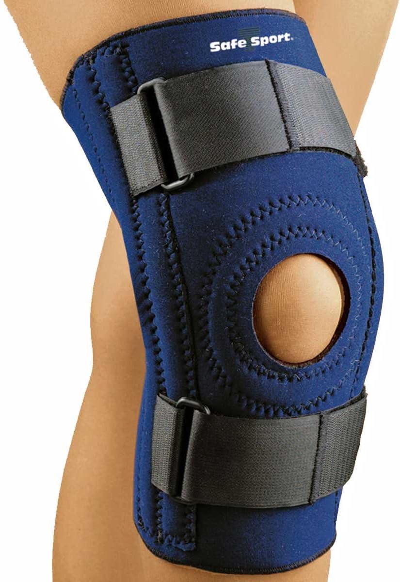 FlaORTHOPEDICS Safe T Sport Stabilizing Knee Support Small Navy