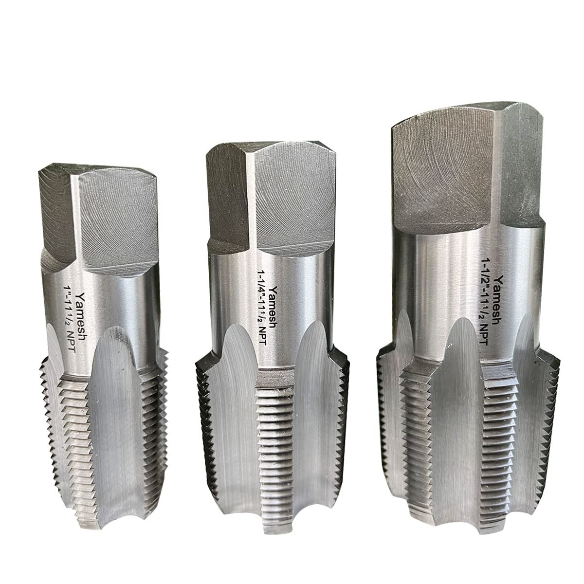 NPT Pipe Tap Set Carbon Steel 1"11 1/2 11/4"11 1/2 11/2"11 1/2