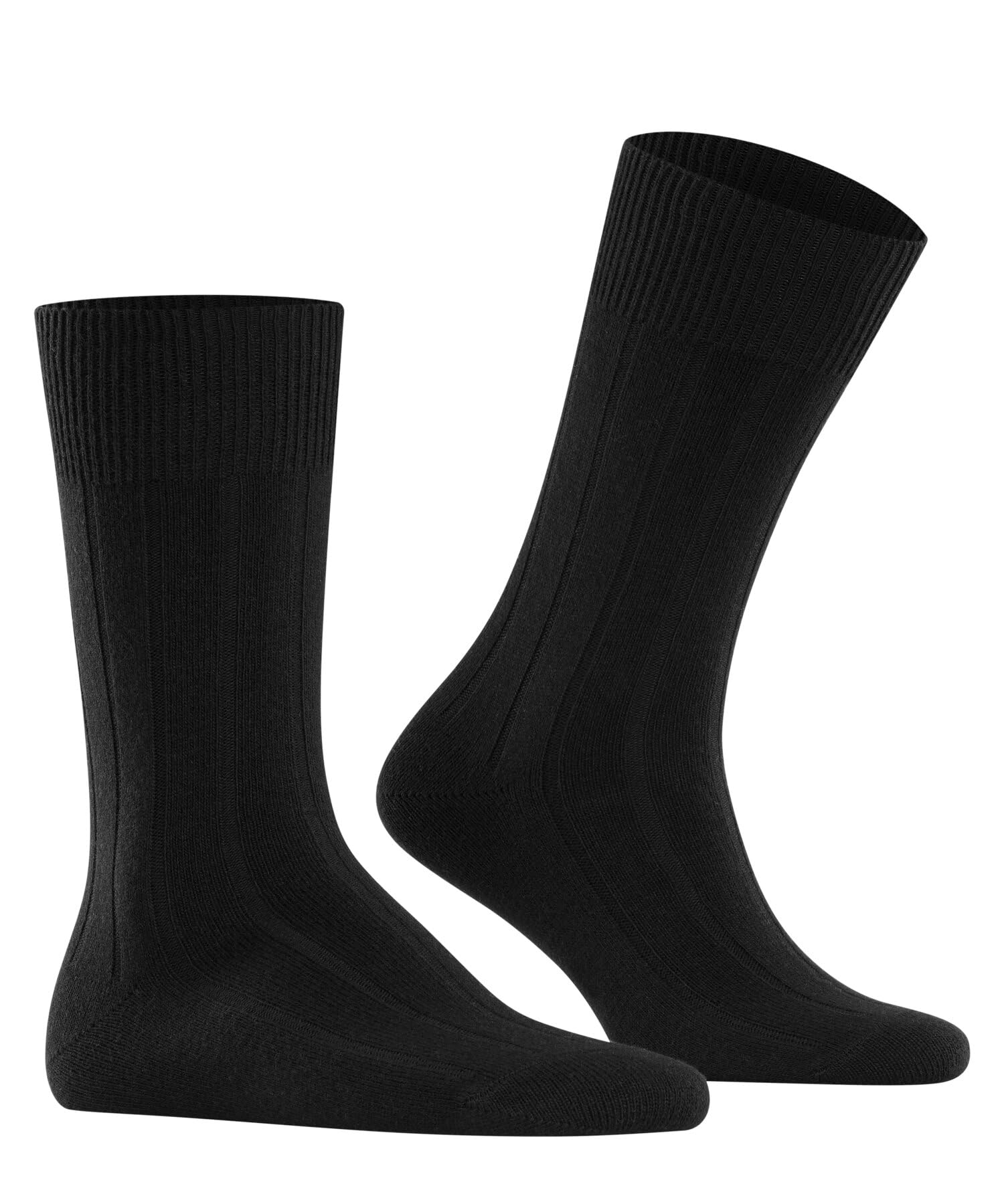 FALKE homme Lhasa Rib chaussettes respirantes régulation climatique anti-odeur durables laine cachemire épaisses chaudes couture plate aux orteils tenues décontractées et travail 1 paire