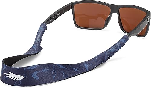 Miniatura 6 de Pilotfish Correa flotante para lentes de sol, retenedor de gafas de neopreno ligero de alta calidad, tamaño perfecto para hombres y mujeres