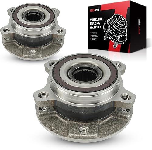 Miniatura 91 de Conjunto de cojinetes de buje de rueda delantera Torchbeam 513347 para Mazda CX-5 2013-2022, 2014-2021 Mazda 6 Rodamiento de rueda de 5 lengüetas