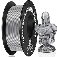 Vista 21 de Geeetech Filamento de ácido poliláctico para impresora 3D, de mármol, 1/16 pulgadas, 2.2 libras, precisión dimensional +/- 0.02 mm, color mármol