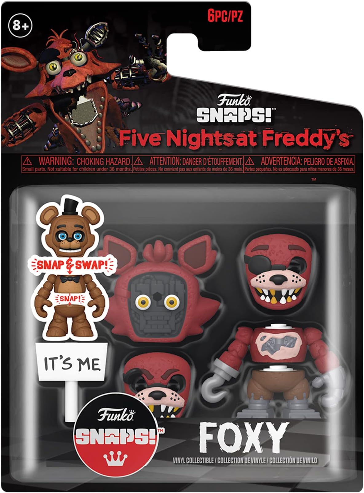 Funko Five Nights At Freddy's (FNAF) Snap: Foxy - Collectable Vinyl Figure - Gift Idea - Official Merchandise - Toys for Boys, Girls, Kids & Adults