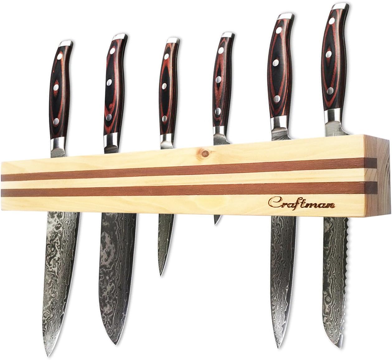 Craftman Eli Knife Bar Knives Stand Wall Mounted