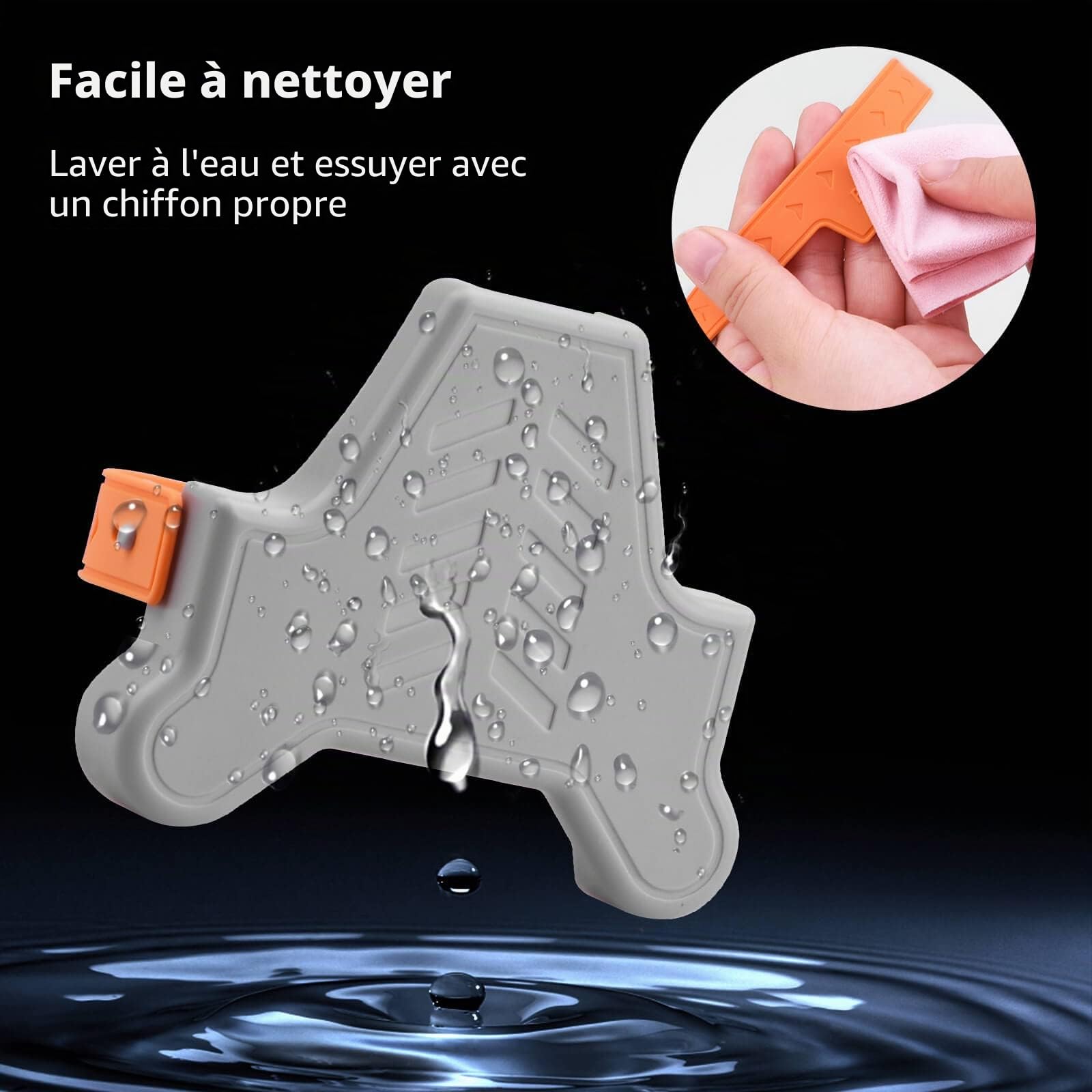 Porte-hélice Mini 3 / Mini 3 Pro, protège-sangle pour stabilisateur de la série DJI Mini 3 Accessoires pour drone RC (Orange)