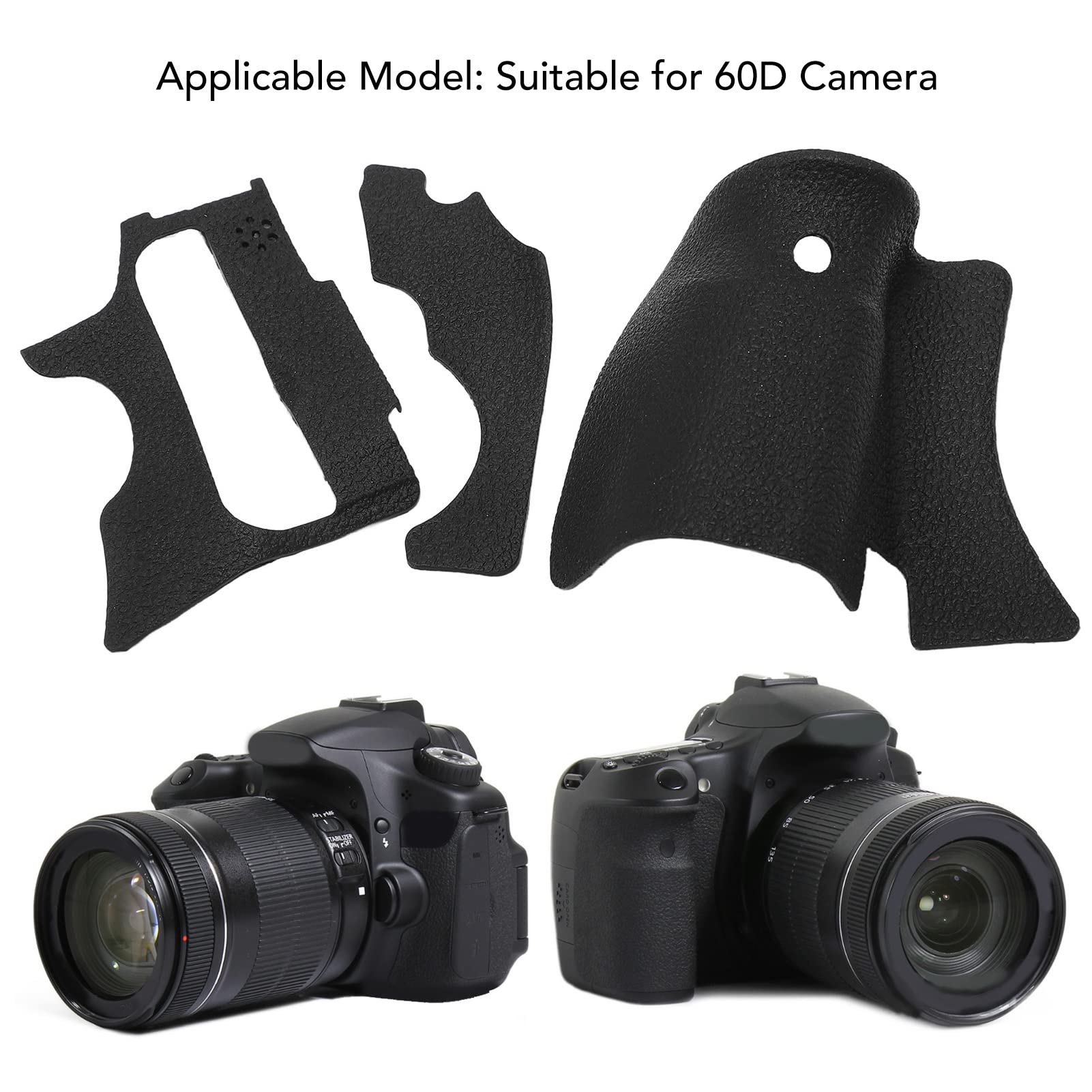 Amazon | ボディラバーグリップ、60Dデジタルカメラアクセサリー